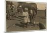 Cotton Picker Aged 4 Who Picks 15 Pounds a Day Regularly and 7 Year Old Who Picks 50. They Move fro-Lewis Wickes Hine-Mounted Photographic Print