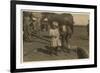 Cotton Picker Aged 4 Who Picks 15 Pounds a Day Regularly and 7 Year Old Who Picks 50. They Move fro-Lewis Wickes Hine-Framed Photographic Print