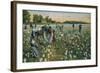 Cotton Picking, Augusta, Georgia, C1900-null-Framed Giclee Print