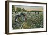 Cotton Picking, Augusta, Georgia, C1900-null-Framed Giclee Print