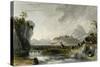 Cotton Plantations Ning Po-Thomas Allom-Stretched Canvas