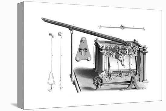 Cotton's Patent Automaton Balance. with Pilcher's Improvements, 1866-Joseph Wilson Lowry-Stretched Canvas