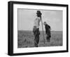 Cotton sharecroppers Georgia, 1937-Dorothea Lange-Framed Photographic Print