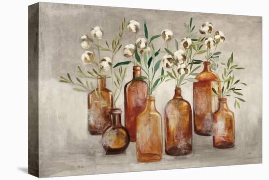 Cotton Still Life I Gray-Julia Purinton-Stretched Canvas