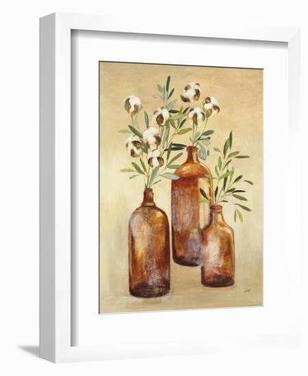 Cotton Still Life III-Julia Purinton-Framed Art Print