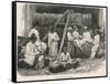 Cotton Store, Bombay-null-Framed Stretched Canvas