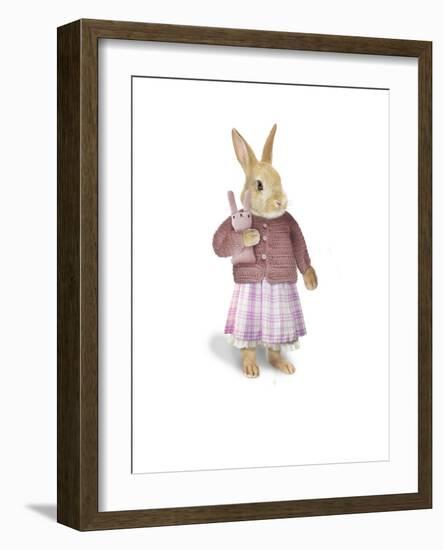 Cotton Tail-J Hovenstine Studios-Framed Giclee Print