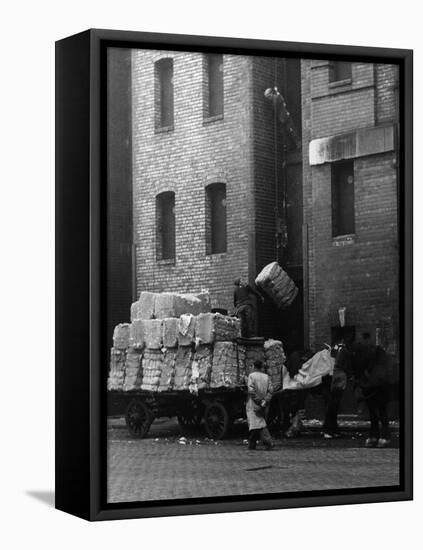 Cotton Warehouse 1930S-null-Framed Stretched Canvas