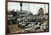 Cotton Wharves, New Orleans, Louisiana, USA, Early 20th Century-null-Framed Giclee Print