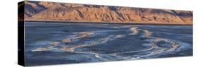 Cottonball Basin salt flats, Panamint Range, Death Valley National Park, California, USA-Panoramic Images-Stretched Canvas