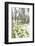 Cottongrass in Forest-lubastock-Framed Photographic Print