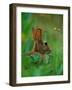 Cottontail Rabbit in the Grass-Joe McDonald-Framed Photographic Print