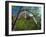 Cottonwoods and Red Arch Mountain in Early Spring, Zion National Park, Utah, Usa-Scott T. Smith-Framed Photographic Print