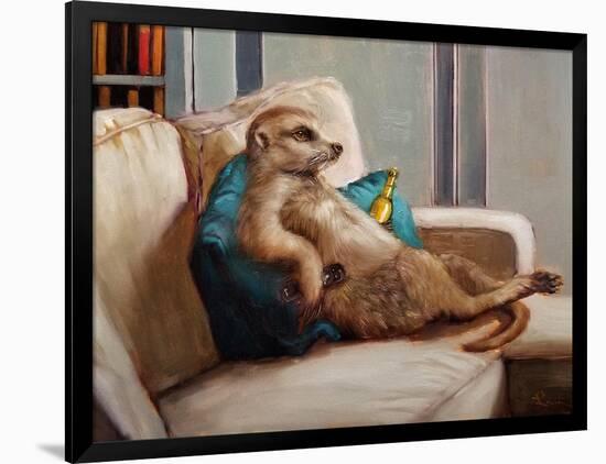 Couch Potato-Lucia Heffernan-Framed Art Print