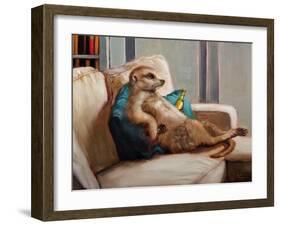 Couch Potato-Lucia Heffernan-Framed Art Print