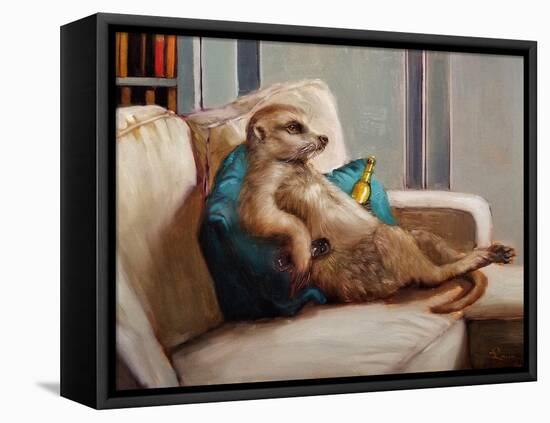 Couch Potato-Lucia Heffernan-Framed Stretched Canvas