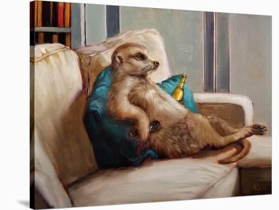 Couch Potato-Lucia Heffernan-Stretched Canvas