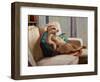 Couch Potato-Lucia Heffernan-Framed Art Print