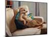 Couch Potato-Lucia Heffernan-Mounted Art Print