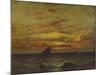 'Coucher du Soleil', c1879, (1938)-Jules Dupré-Mounted Giclee Print