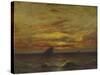 'Coucher du Soleil', c1879, (1938)-Jules Dupré-Stretched Canvas