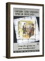 Coughs and Sneezes Poster-null-Framed Art Print