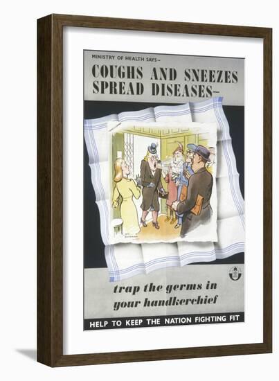 Coughs and Sneezes Poster-null-Framed Art Print