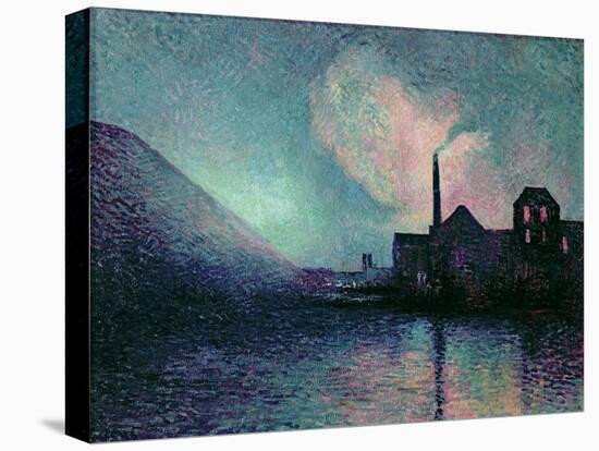 Couillet by Night, 1896-Maximilien Luce-Stretched Canvas