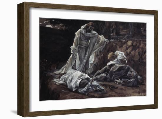 Could Ye Not Watch with Me One Hour-James Tissot-Framed Giclee Print