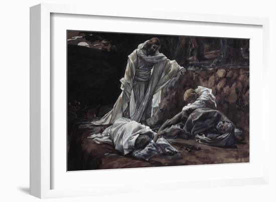 Could Ye Not Watch with Me One Hour-James Tissot-Framed Giclee Print