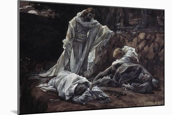 Could Ye Not Watch with Me One Hour-James Tissot-Mounted Giclee Print