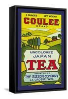 Coulee Brand Tea-null-Framed Stretched Canvas