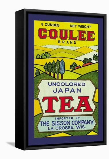 Coulee Brand Tea-null-Framed Stretched Canvas