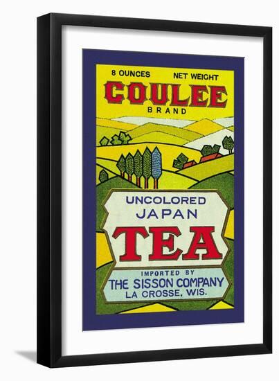 Coulee Brand Tea-null-Framed Art Print