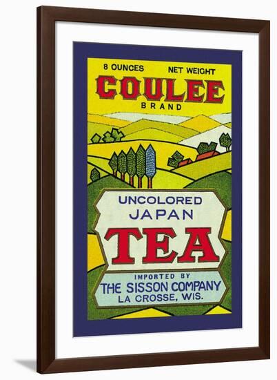 Coulee Brand Tea-null-Framed Art Print