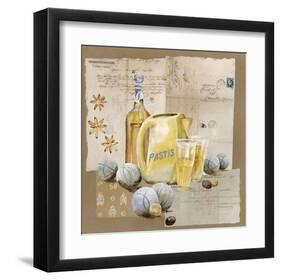 Couleur Pétanque-Lizie-Framed Art Print