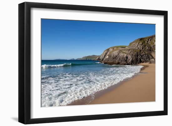 Coumeenoole Beach; Slea Head; Dingle Peninsula; County Kerry; Ireland-null-Framed Photographic Print