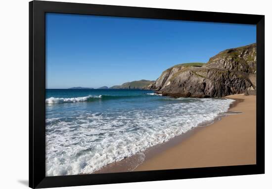 Coumeenoole Beach; Slea Head; Dingle Peninsula; County Kerry; Ireland-null-Framed Photographic Print