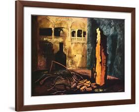 'Council Chamber, House of Commons', 1941-John Piper-Framed Giclee Print