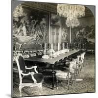 Council Chamber of King Oscar II, Royal Palace, Stockholm, Sweden-Underwood & Underwood-Mounted Photographic Print