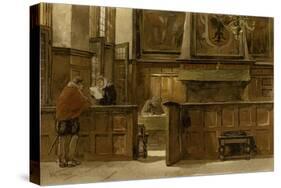 Council Chamber of the Town Hall, Naarden, 1603-Willem II Steelink-Stretched Canvas