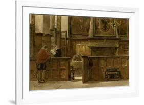 Council Chamber of the Town Hall, Naarden, 1603-Willem II Steelink-Framed Giclee Print