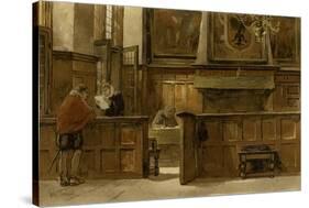 Council Chamber of the Town Hall, Naarden, 1603-Willem II Steelink-Stretched Canvas