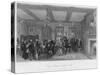 Council Chamber, Vintner's Hall. Vintner Sherriff receiving the Congratulations of his Company-Edward Radclyffe-Stretched Canvas