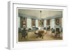 Council Chambers, Old State House, Boston-null-Framed Art Print