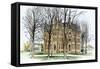 Council Hall at Oberlin College, 1890s-null-Framed Stretched Canvas