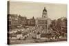 Council House and City Square, Nottingham-null-Stretched Canvas