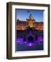 Council House and Victoria Square at Dusk, Birmingham, Midlands, England, United Kingdom, Europe-Charles Bowman-Framed Photographic Print