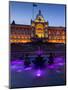 Council House and Victoria Square at Dusk, Birmingham, Midlands, England, United Kingdom, Europe-Charles Bowman-Mounted Photographic Print