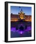 Council House and Victoria Square at Dusk, Birmingham, Midlands, England, United Kingdom, Europe-Charles Bowman-Framed Photographic Print